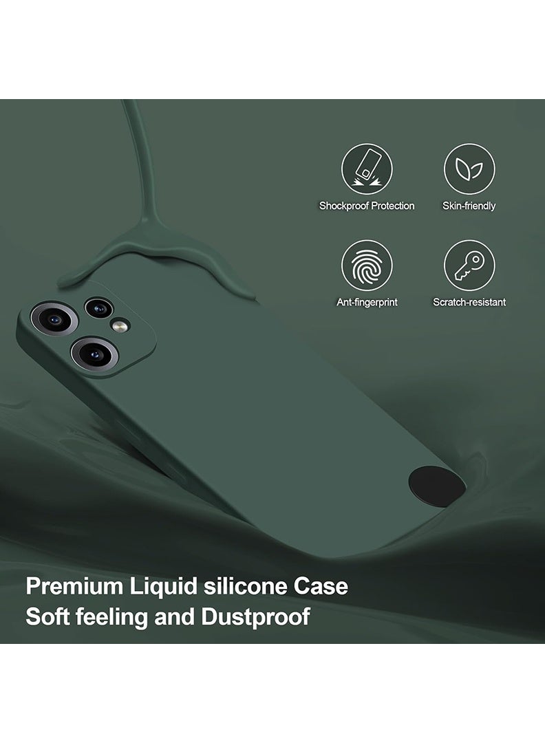 Case Up Compatible with Nothing CMF Phone 2 Pro 6.77 Inch Case, Soft & Premium Liquid Silicone [Anti-Scratch Microfiber Lining] Shockproof Protective Slim Phone Cover for 2 Pro 2025, Green - Image 5