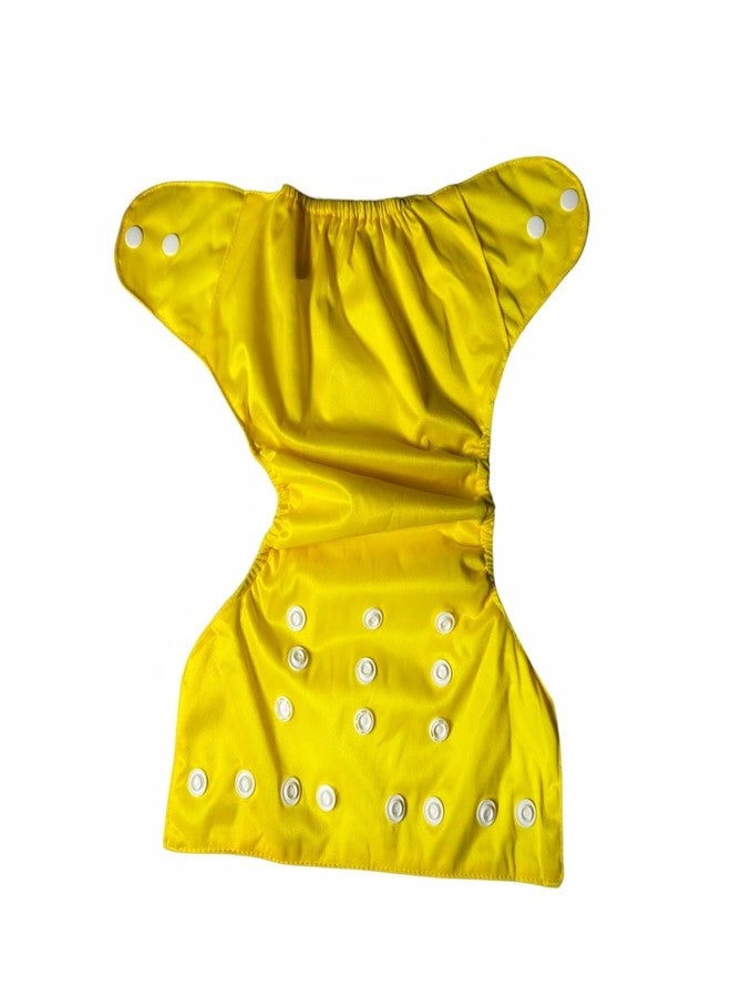 Dumbledo Lite Cloth Diaper with Cotton Insert (Pack of 1) | Soft & Gentle | 6-Layer Absorbent Pad | Adjustable Snaps | Trusted by Moms | 3 Months - 2 Years | Unisex Baby - Image 3