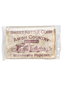 Amish Country Popcorn Amish Country Popcorn, Microwave Popcorn, Sweet Kettle Corn, 3 Bags, 3.5 oz (99 g) Each  - Image 3