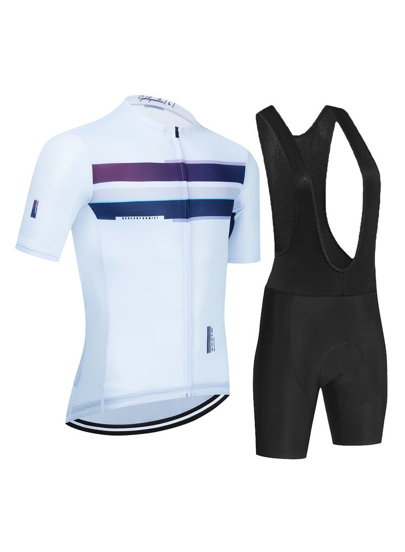 KUYING Summer Short Sleeved Cycling Suit Set - Image 1