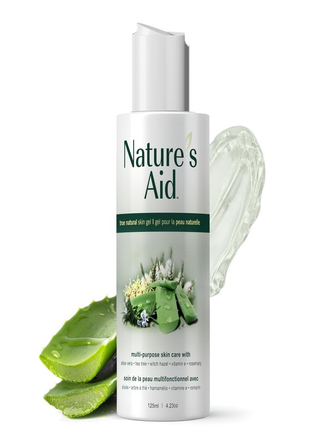 Natures Aid Original Skin Gel 125ml Award-Winning Multipurpose Formula Featuring Aloe Vera Gel Extract - 3X Factor. Works for After Sun Care, Dry, Flaky & Itchy, Facial Acne, Skin Rashes - Image 1