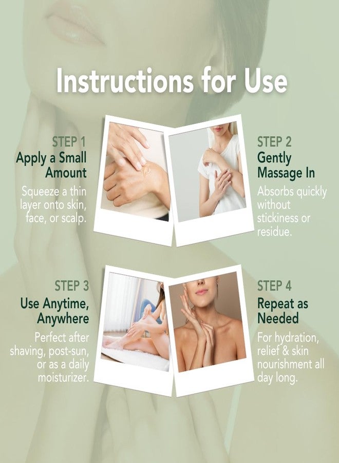 Natures Aid Original Skin Gel 125ml Award-Winning Multipurpose Formula Featuring Aloe Vera Gel Extract - 3X Factor. Works for After Sun Care, Dry, Flaky & Itchy, Facial Acne, Skin Rashes - Image 4