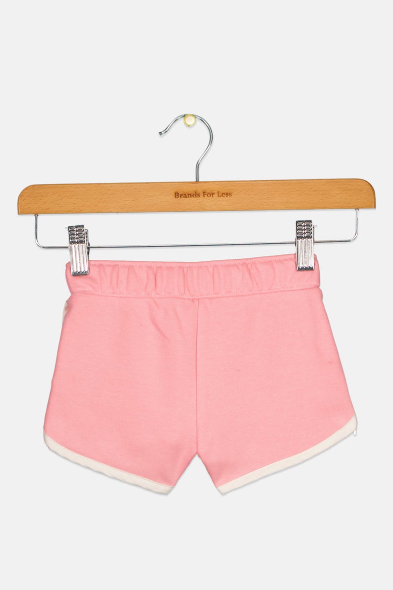 GAP شورتات دولفين بسيطة للبنات الصغيرات، وردي - Image 2