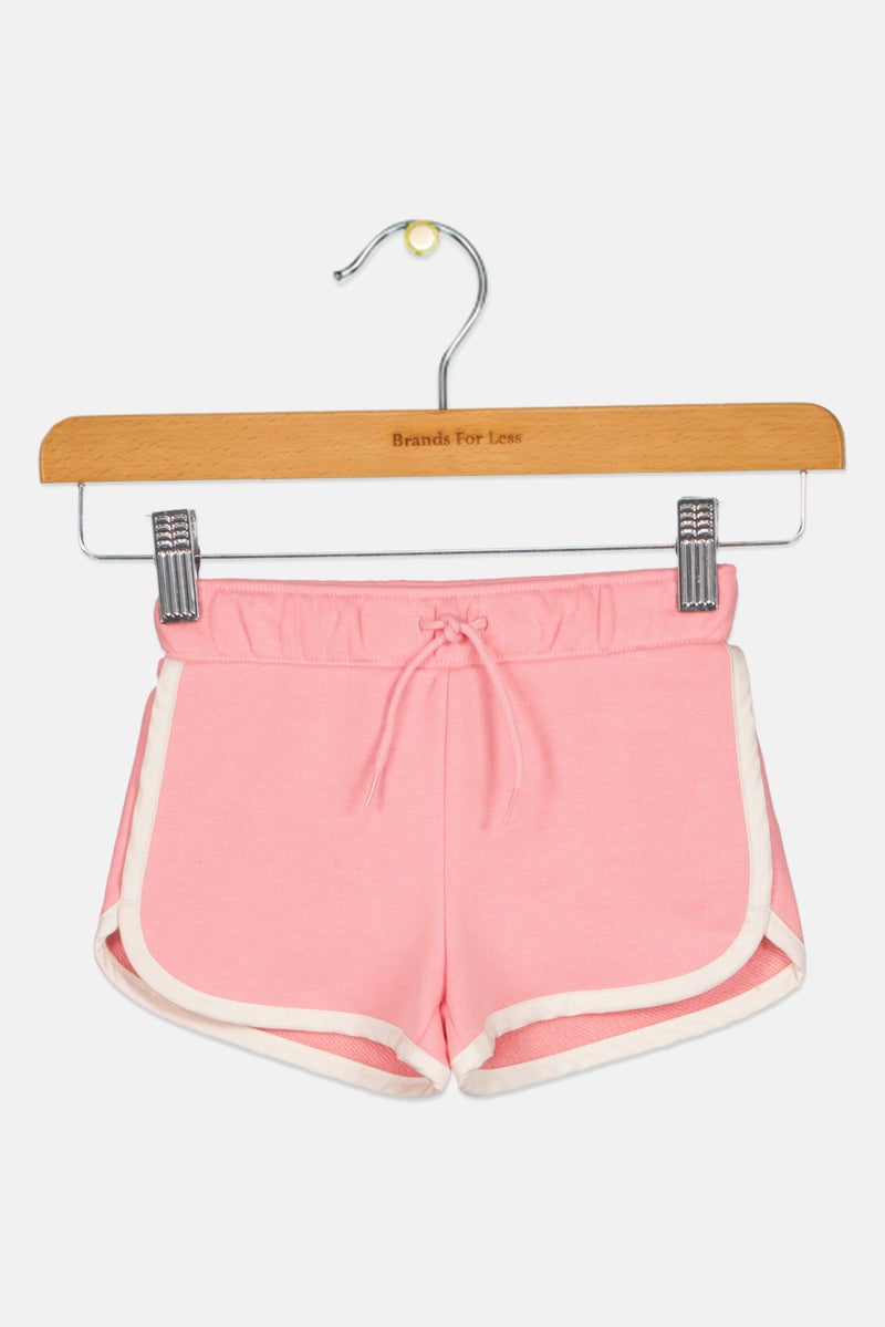 GAP شورتات دولفين بسيطة للبنات الصغيرات، وردي - Image 1
