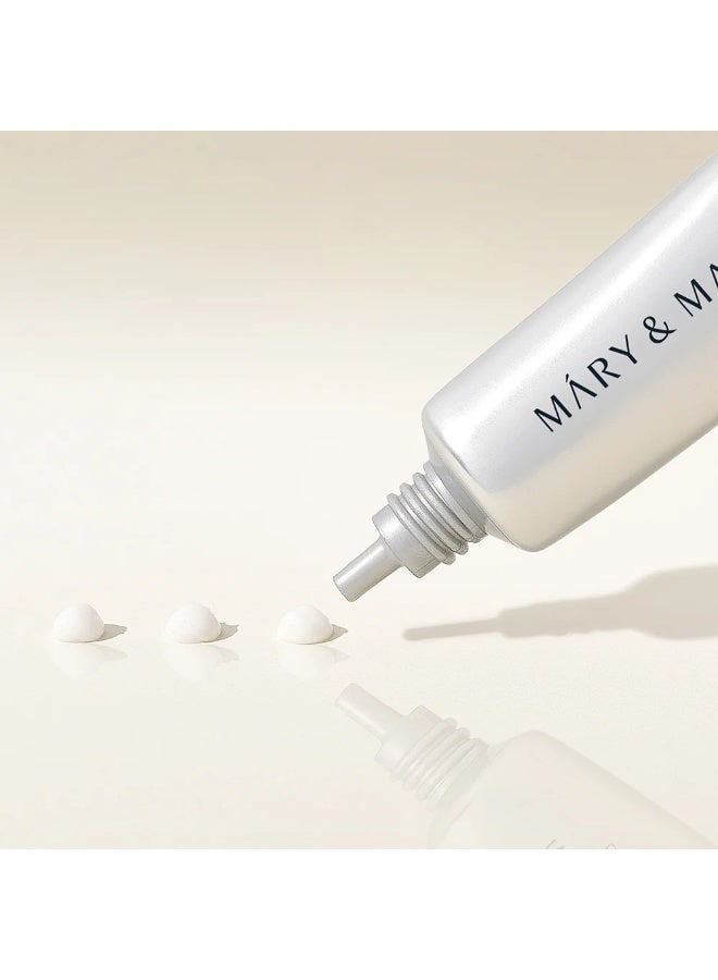 MARY & MAY Tranexamic Acid + Glutathione Eye Cream 30 g – Dark Circle Correcting & Brightening Eye Treatment (Original) - Image 2