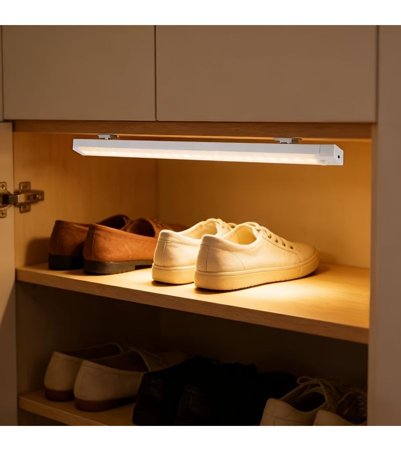 3Pcs Motion Sensor Light With White Light 7.78 Inches Indoor Rechargeable - Image 2