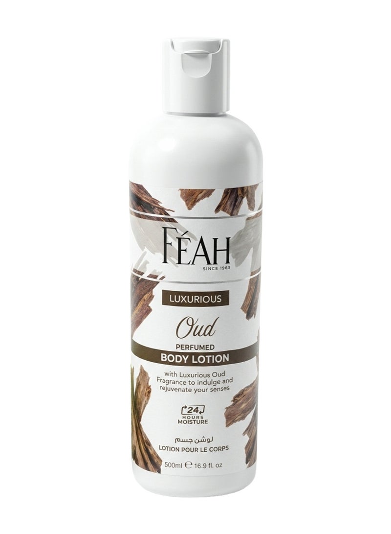 فياح لوشن الجسم بالعود من فيا 500 مل - لوشن مرطب بعمق برائحة العود تدوم طويلاً - Image 1
