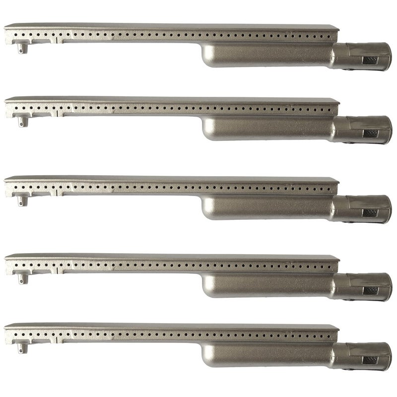 GRILLJOB 5PC Heavy Duty Cast Stainless Steel 304 BBQ Grill Burners Bull Grill Replacement Parts for Cal Flame Aussie Blaze Thermos Turbo and More - Image 2