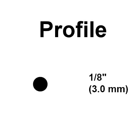 Polyvance Polypropylene Rod, 1/8" Diameter, 30 Ft, Black - Image 5