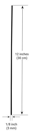 Polyvance Polypropylene Rod, 1/8" Diameter, 30 Ft, Black - Image 4