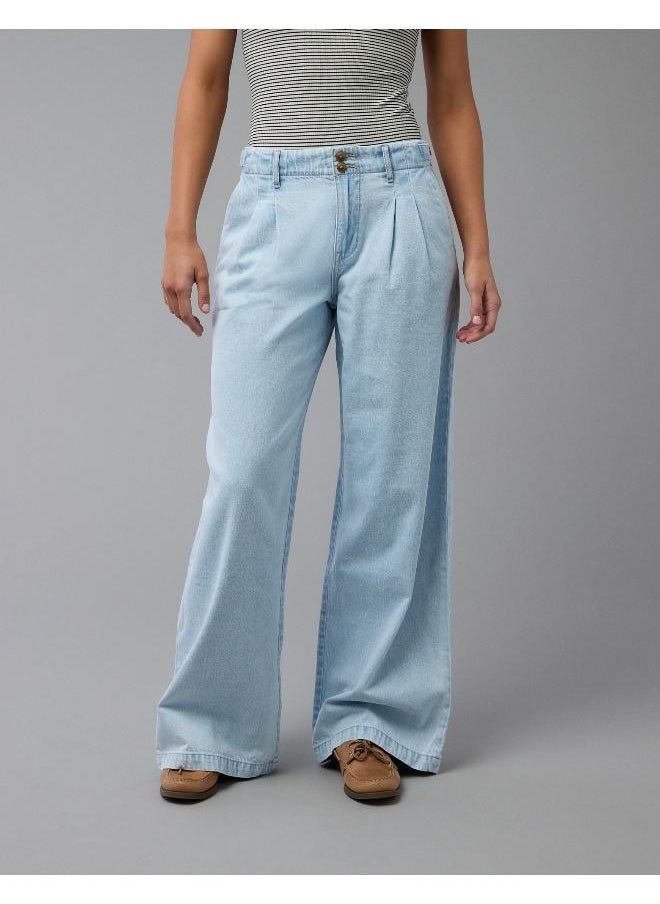 American Eagle AE Strigid High-Waisted Wide-Leg Trouser Jean  - Image 1