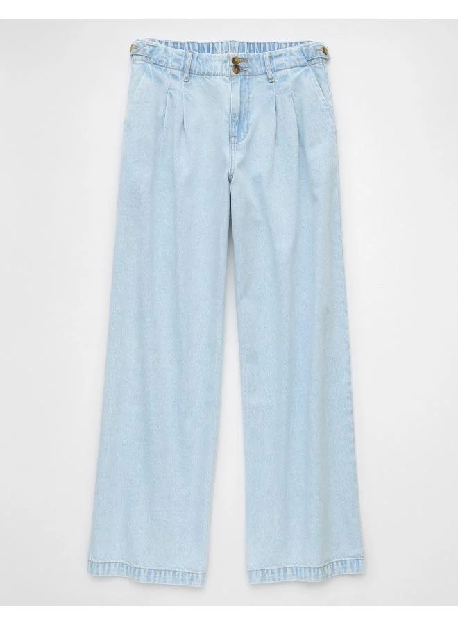 امريكان ايجل AE Strigid High-Waisted Wide-Leg Trouser Jean