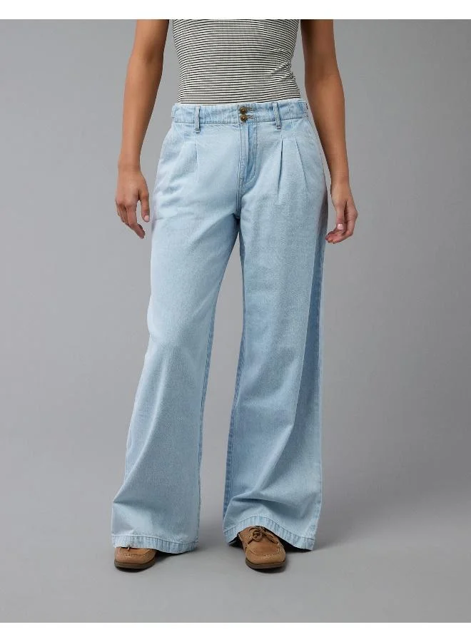American Eagle AE Strigid High-Waisted Wide-Leg Trouser Jean