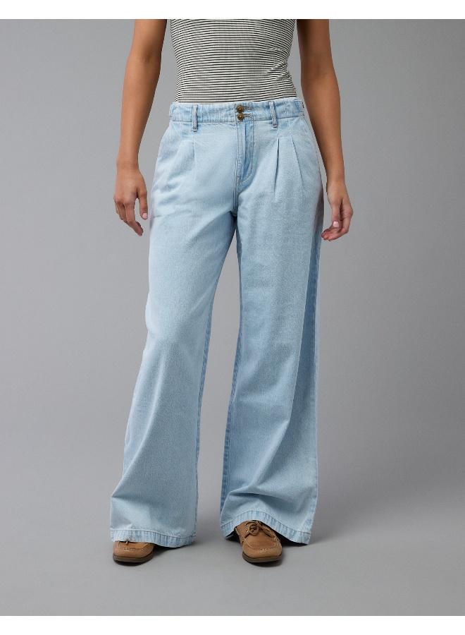 American Eagle AE Strigid High-Waisted Wide-Leg Trouser Jean  - Image 1