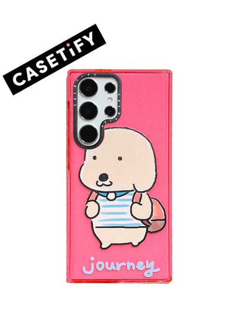 Samsung Galaxy S24 Ultra 'Bubble Milk Dog' Traveler Case