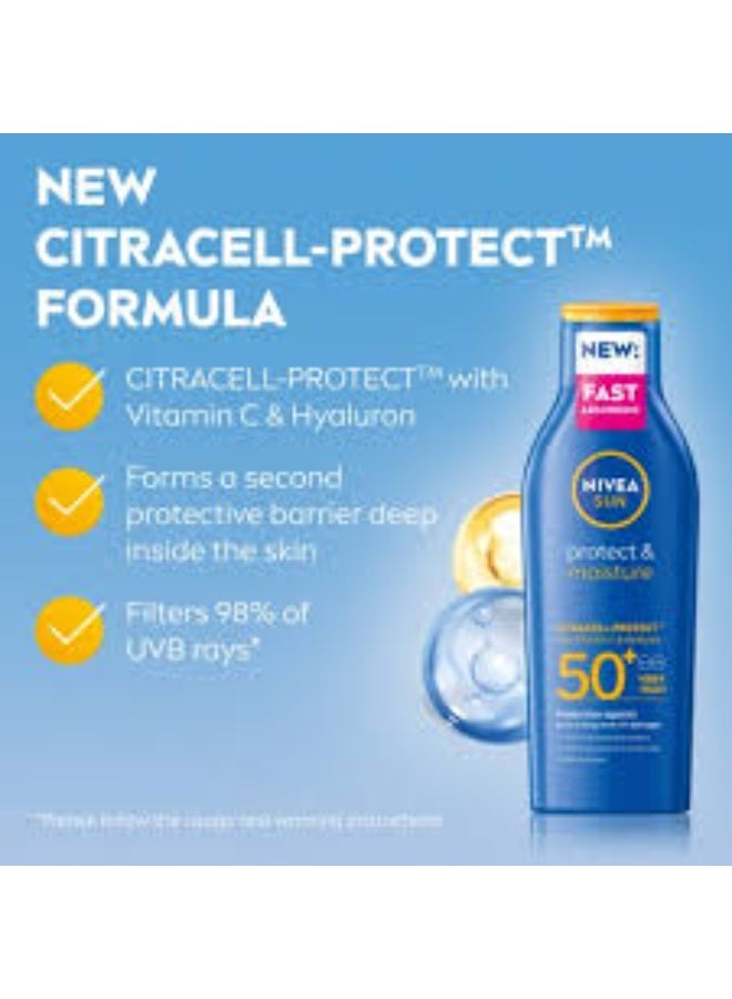 Nivea Sun Protect & Hydrate Lotion SPF50 200ml - Image 2