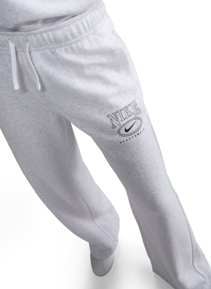 Nike Nsw Club Fleece Wide Sweatpants - Image 1