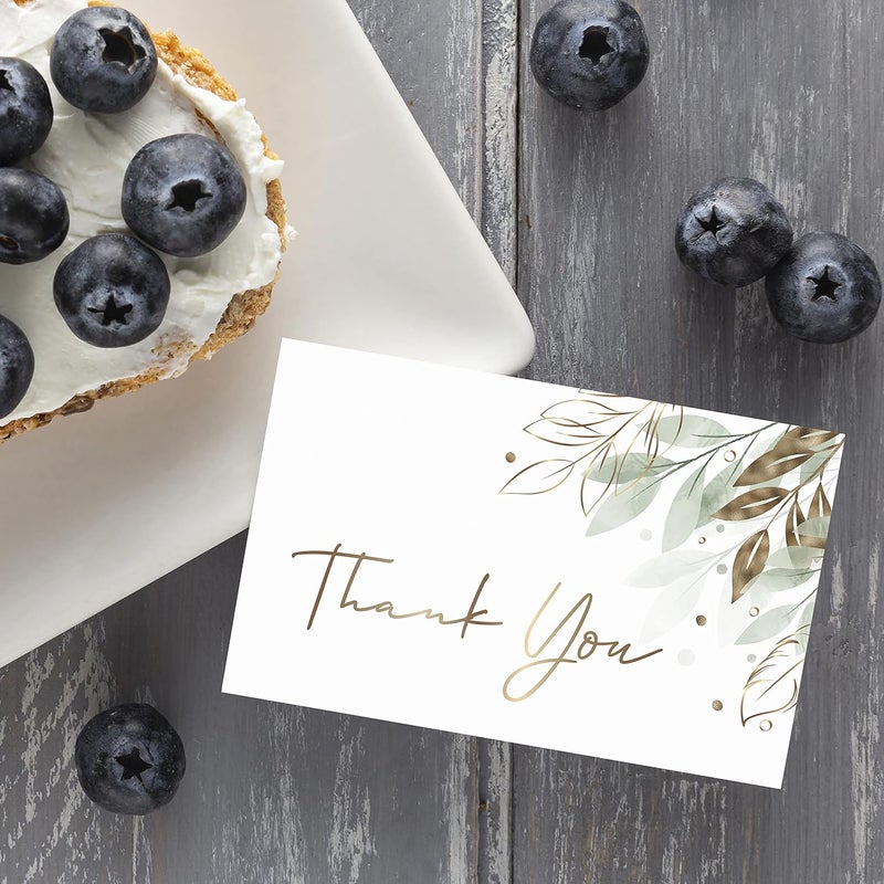 Rousrie Thank You Cards (Pack Of 500) With White Back For Small Business, Return Gifts, Packaging Material, Professional Use (Size – 3.5 inch by 2 inch), Design 6 - Image 3