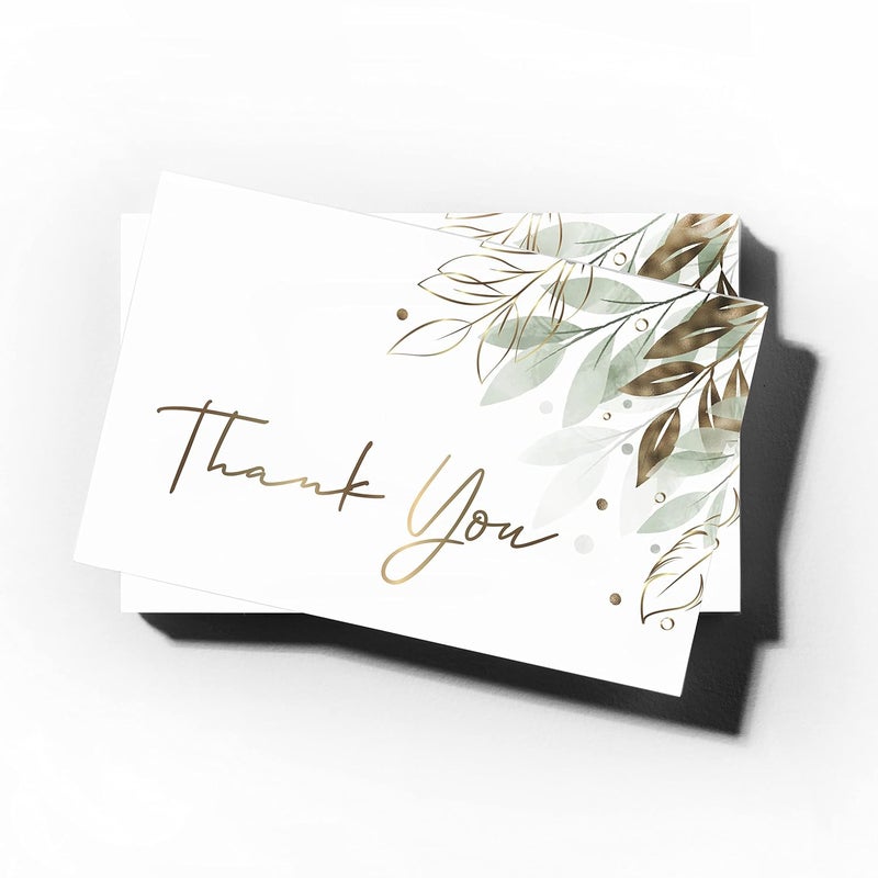 Rousrie Thank You Cards (Pack Of 500) With White Back For Small Business, Return Gifts, Packaging Material, Professional Use (Size – 3.5 inch by 2 inch), Design 6 - Image 1