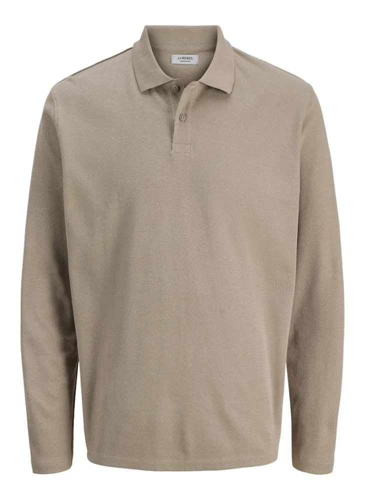JJ Rebel Long sleeve polo shirt