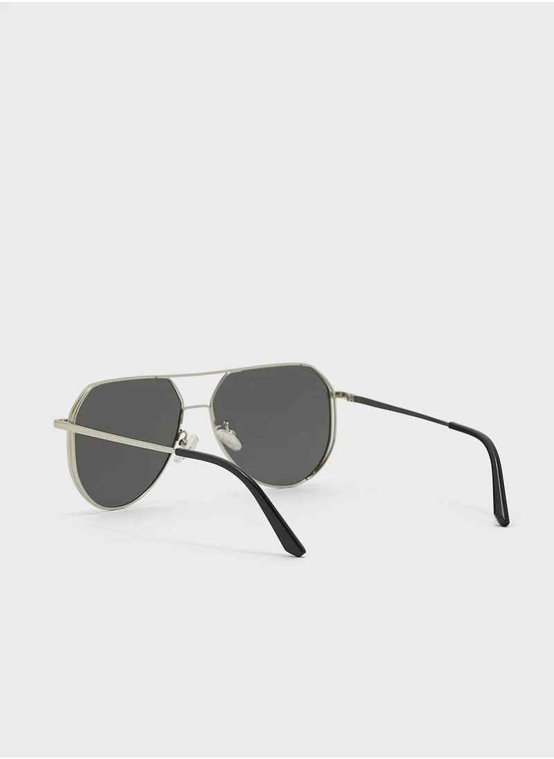 Robert Wood Polarized Steampunk Sunglasses