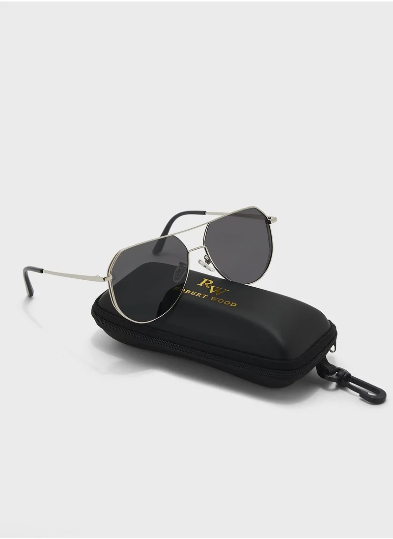 Robert Wood Polarized Steampunk Sunglasses