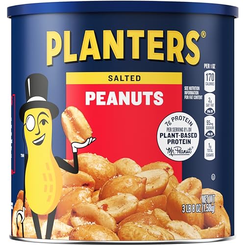 Planters Salted Peanuts 56 oz Canister - Image 1