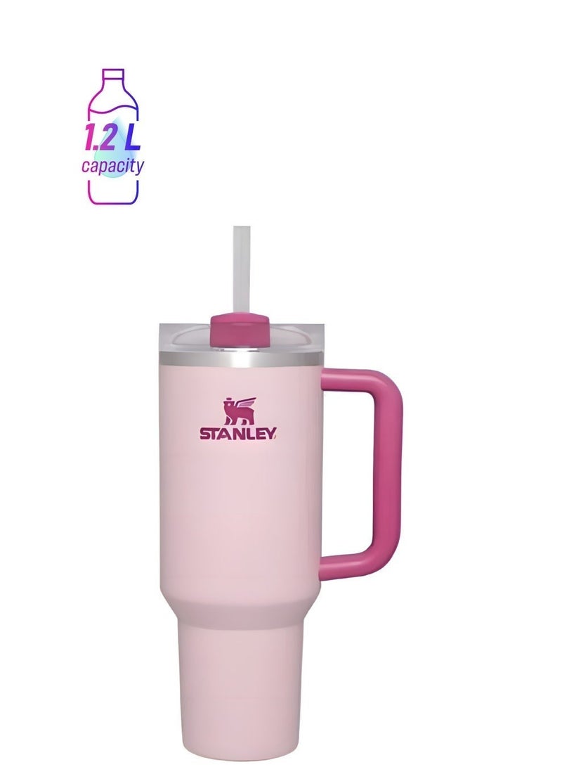Stanley Quencher H2.0 FlowState Stainless Steel Vacuum Insulated Tumbler with Lid and Straw for Water, Iced Tea or Coffee, Smoothie and More, 40 oz - Image 2