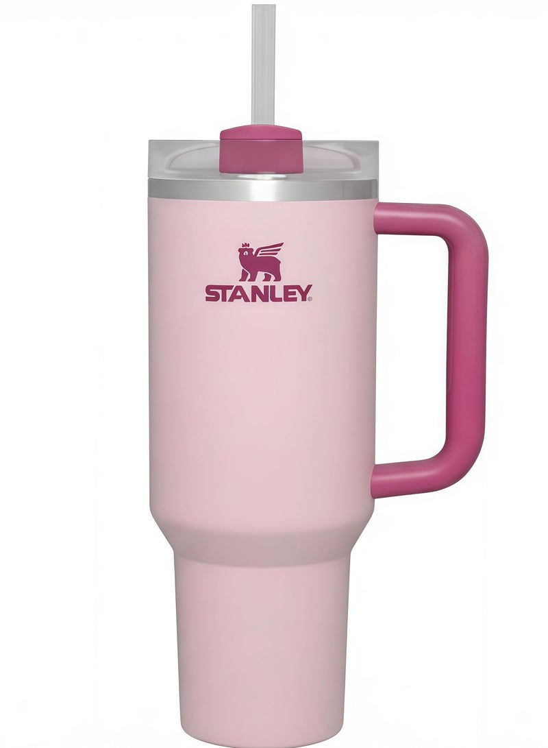 Stanley Quencher H2.0 FlowState Stainless Steel Vacuum Insulated Tumbler with Lid and Straw for Water, Iced Tea or Coffee, Smoothie and More, 40 oz - Image 1