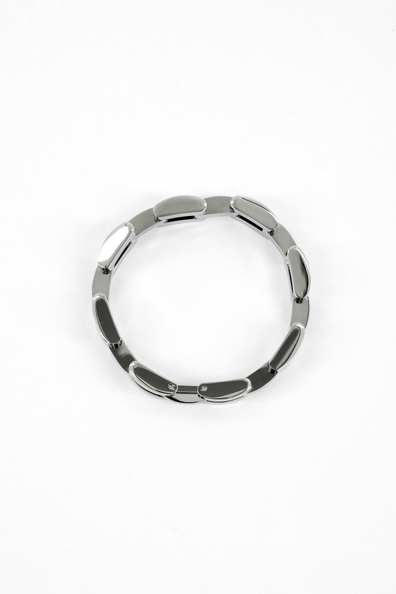 BOSS Men Stainless Steel Link Bracelet, Silver  - Image 4