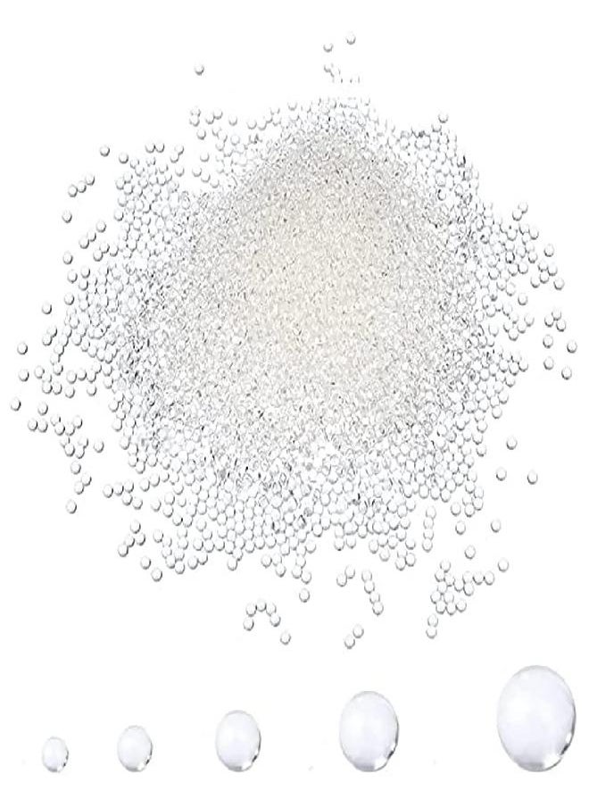 Treela - 60000 Pcs Clear Water Gel for Vases Transparent Gel Beads Vase Filler Bead Wedding Centerpiece Floral Decoration(Clear, 9-11 mm) - Image 1