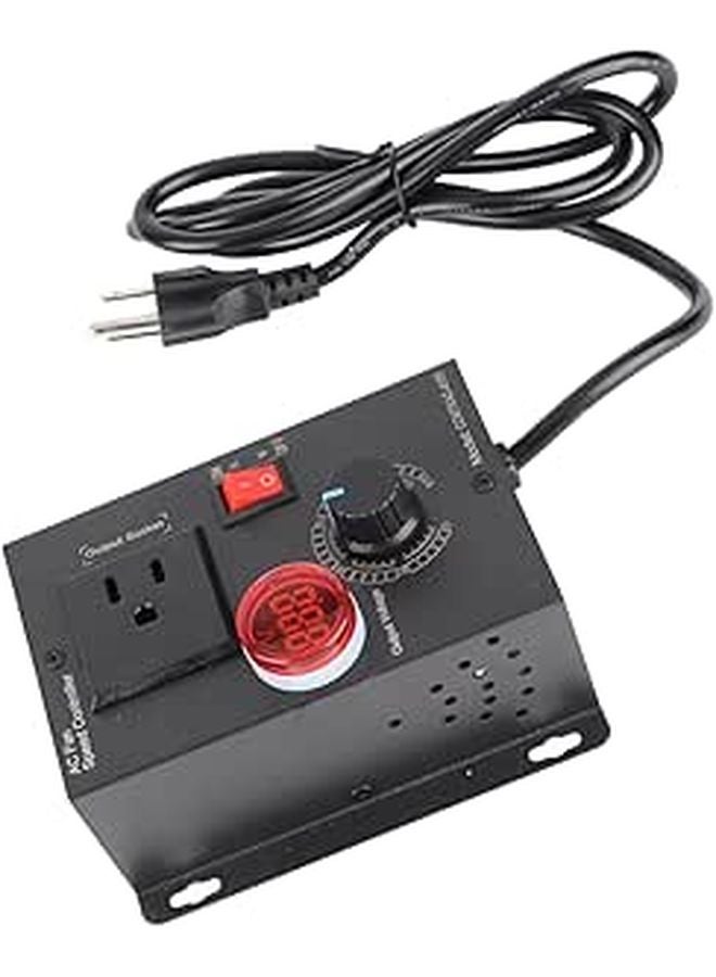 18A SCR Variable Speed Fan Motor Controller Stepless Regulation Voltage Regulator for Electric Tools Fans Easy Installation - Image 1