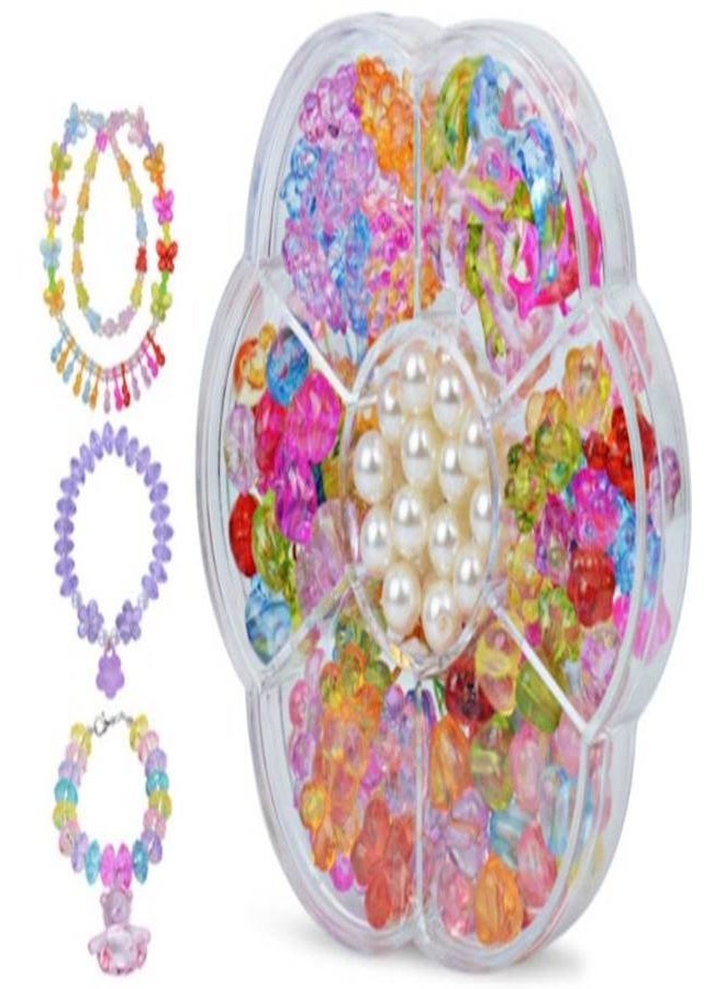 ORiTi 150-Piece Plastic Acrylic Beads Set for Jewelry Making - Image 2