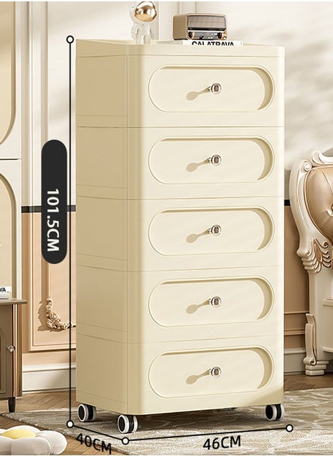 5 Layers Stylish Multi-Functional Storage Cabinet
