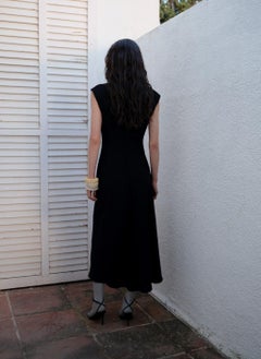 MANGO A-Line Dress With Draped Waist  - Image 2