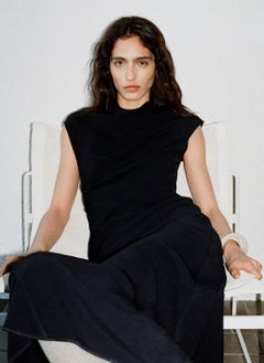 MANGO A-Line Dress With Draped Waist  - Image 5