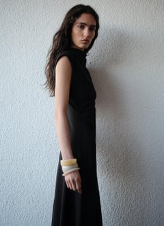 MANGO A-Line Dress With Draped Waist  - Image 3