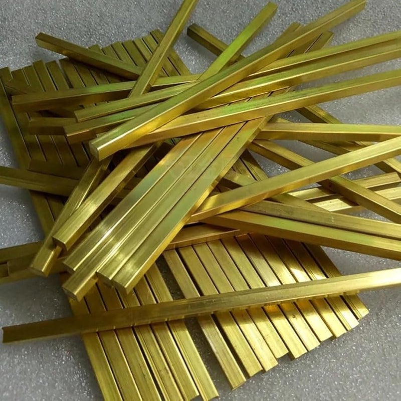 Brass Square Bar Rod 10x10x500mm Solid Brass Stick 1 Piece Length 500mm - Image 4