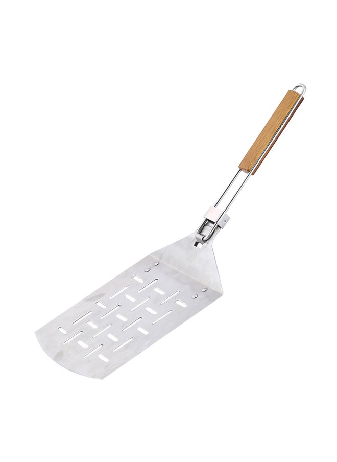 AL SANIDI Arabic bread saj, Bread saj, Silver, Size 18*48 Cm  - Image 1
