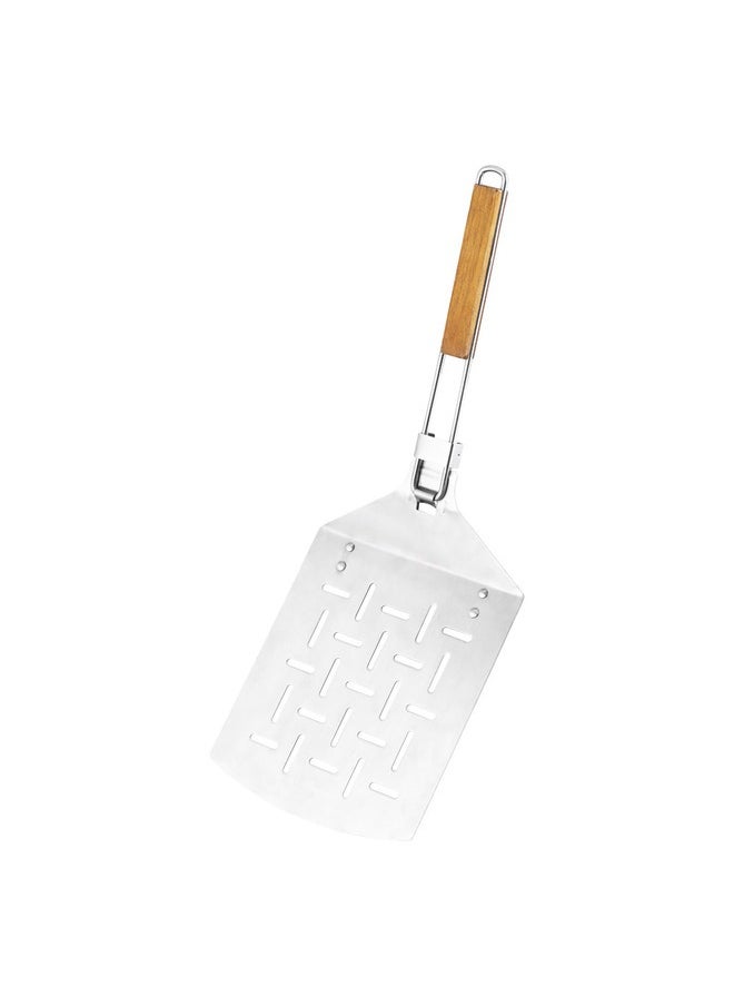 AL SANIDI Arabic bread saj, Bread saj, Silver, Size 18*48 Cm  - Image 5