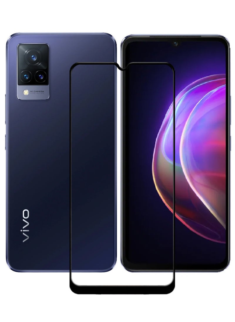 ACLIX Antistatic ESD Dustproof Premium Quality High Definition Tempered Glass Screen Protector Designed For vivo V21 - Image 1