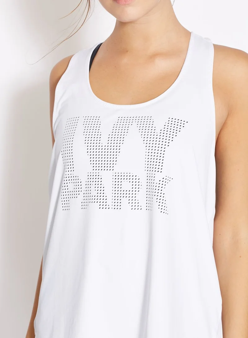 Ivy Park Logo Racer Back Vest