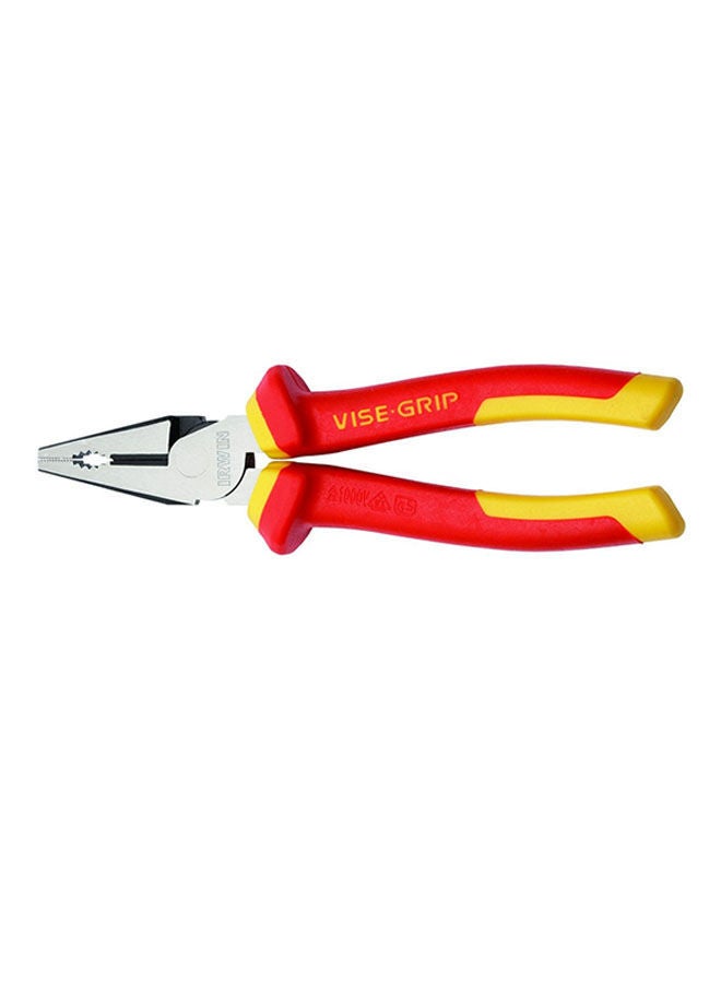 NIBEMINENT Vde Combination Plier Red/Yellow 6inch