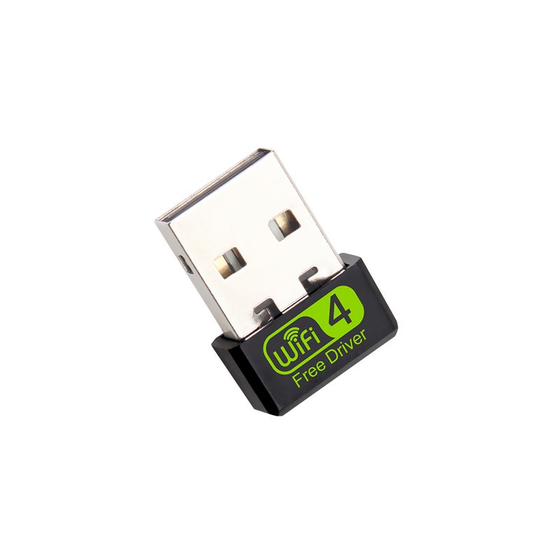 اليشمك محول راوتر واي فاي صغير بمنفذ USB أسود - Image 1