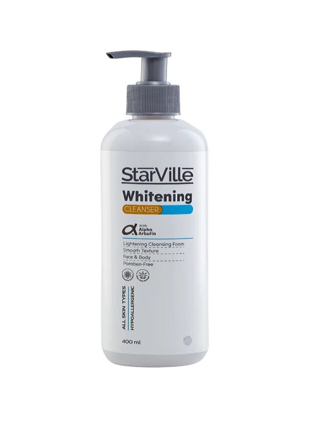 starville Whitening Cleanser Foam For Face & Body 400ml 