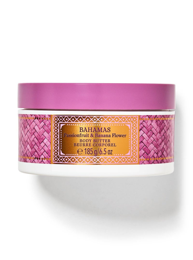 Bath & Body Works زبدة الجسم بنكهة فاكهة الباشن فروت وزهرة الموز من باهاماس - Image 2