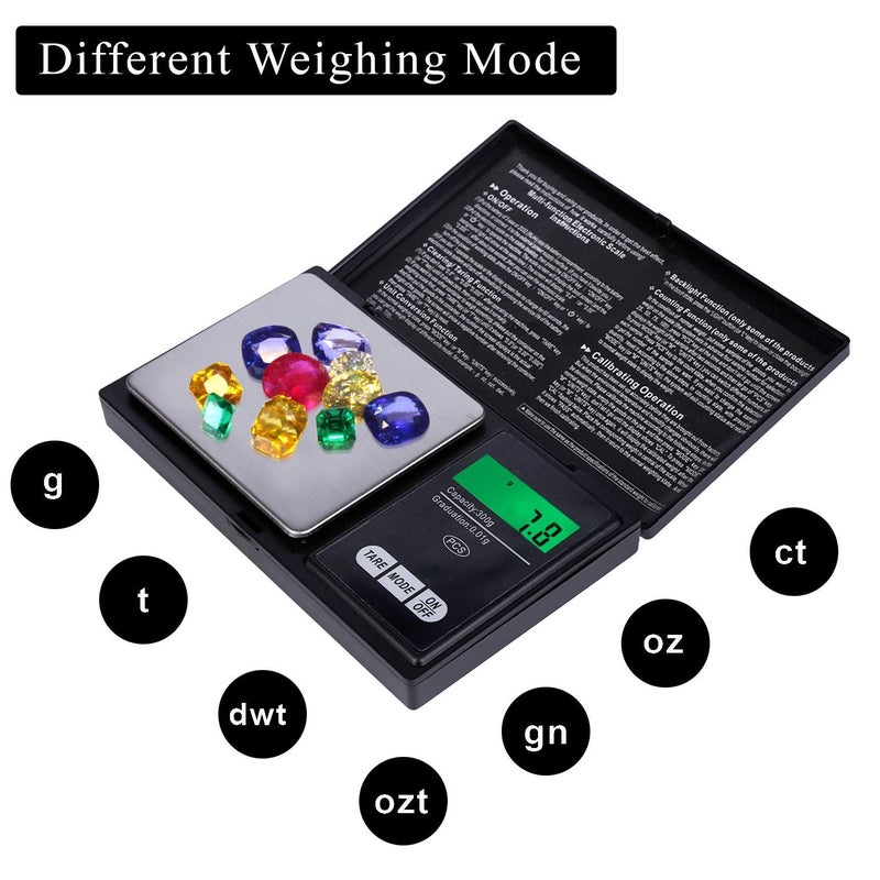 Praxon Praxon Digital Pocket Weighing ScaleElectric DiamondGoldSilverGems ScaleKitchen weighing scaleDiet Food ScaleDryfruit Weighing Machine  - Image 3