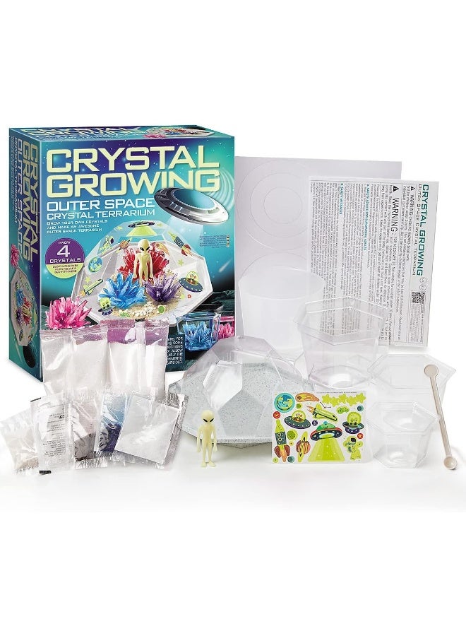 4M | Crystal Growing | Outer Space Crystal Terrarium | Grow your own Crystals | For Kids ages 10+ - Image 2