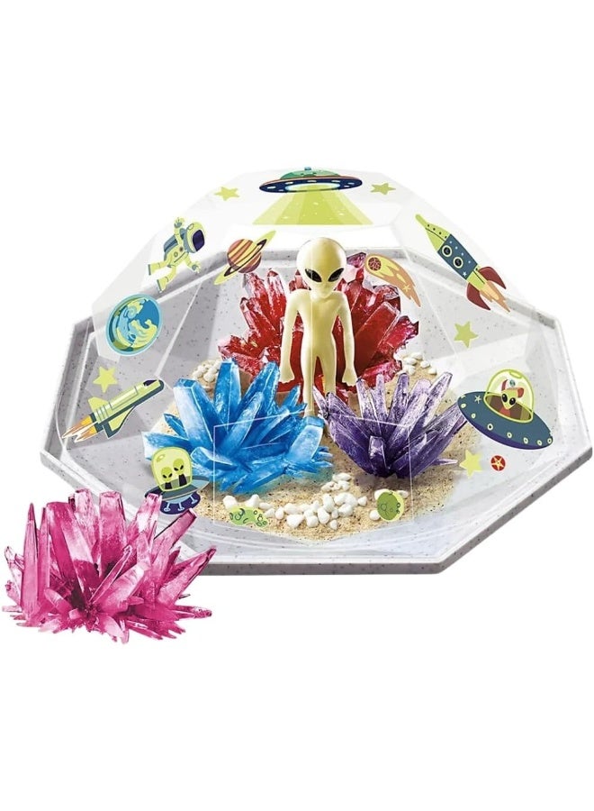 4M | Crystal Growing | Outer Space Crystal Terrarium | Grow your own Crystals | For Kids ages 10+ - Image 4