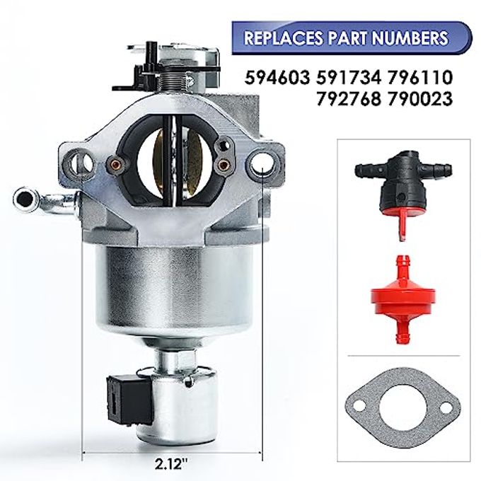 Tang Carburetor 594605 Compatible with B&S 792768 591734 594603 591734 790023 Carb - Image 5